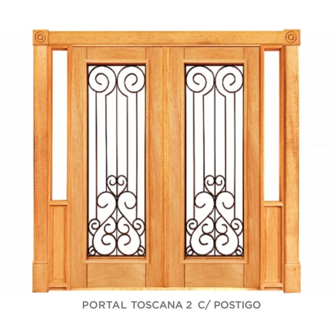 ✅PORTAL DUPLO TOSCANA 2 COM POSTIGO 