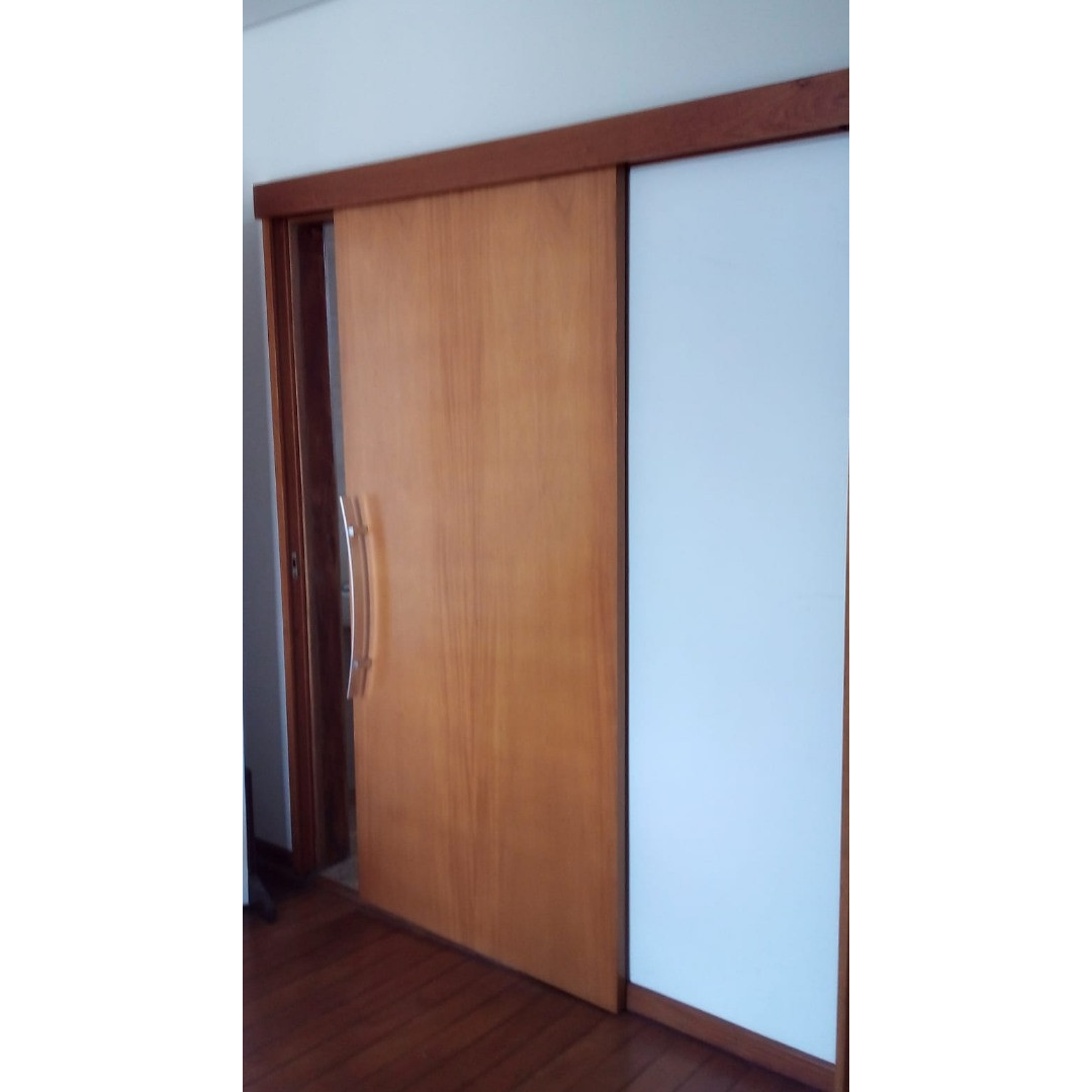 ✅ PORTA LISA DE CORRER NA PAREDE