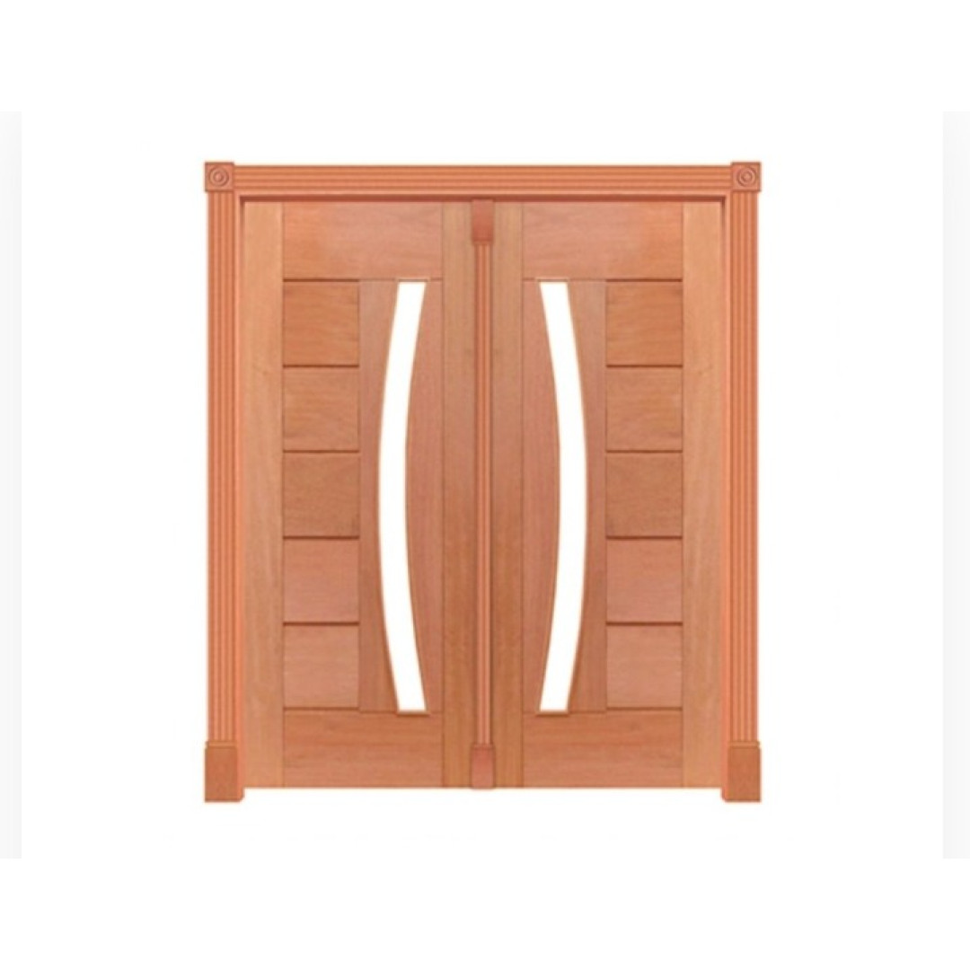 ✅PORTAL DUPLO VISOR ARCO MACIÇA CEDROARANA  