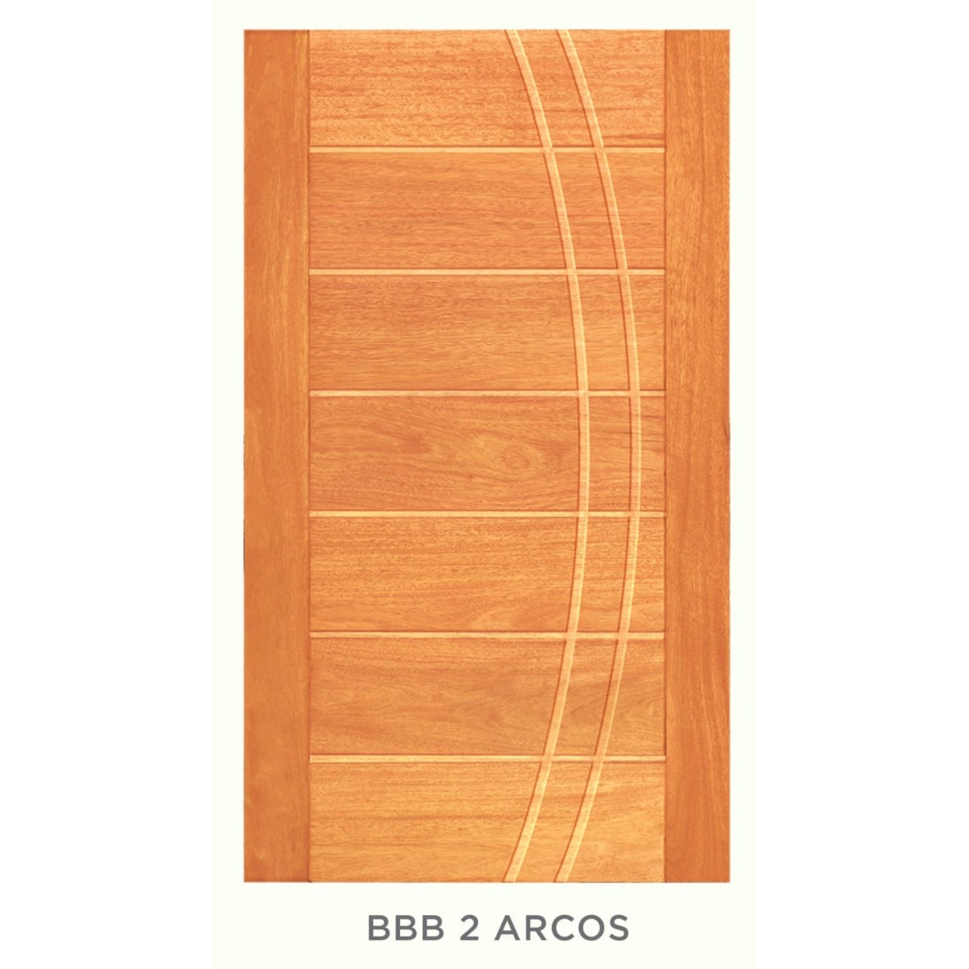 ✅FOLHA DE PORTA BBB 2 FRISOS ARCO MACIÇA 