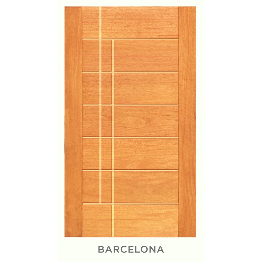 FOLHA DE PORTA BARCELONA MACIÇA  CEDRO ARANA